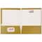 JAM Paper Laminated 2-Pocket Glossy Folders, 6ct.